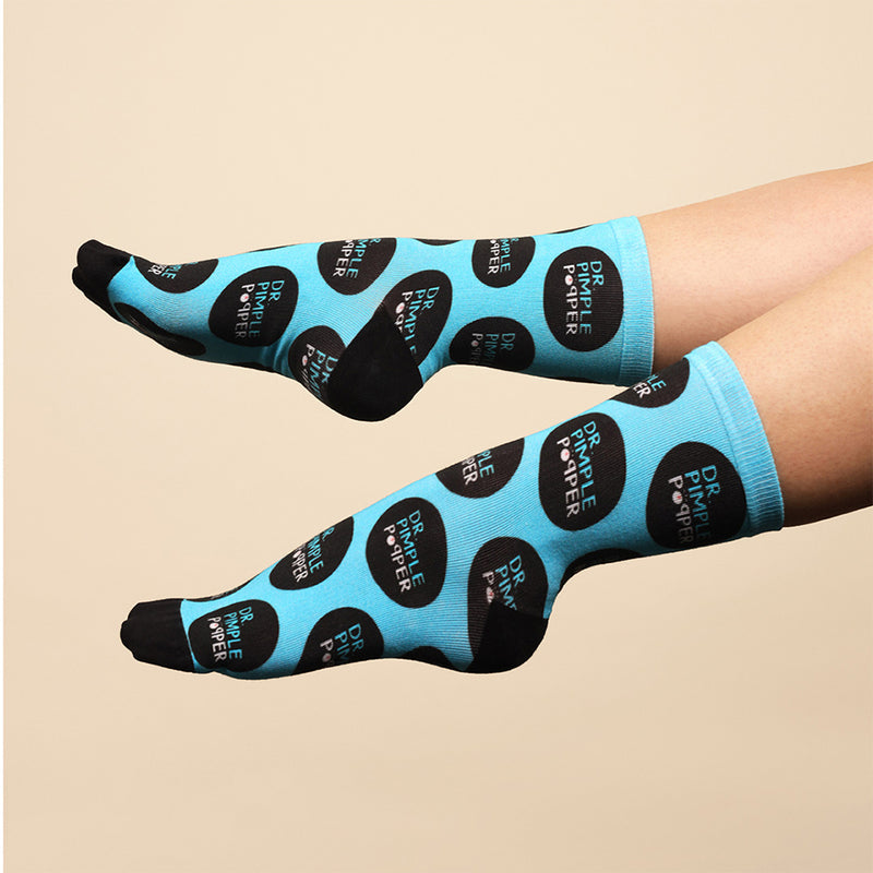 Dr. Pimple Popper Logo Socks