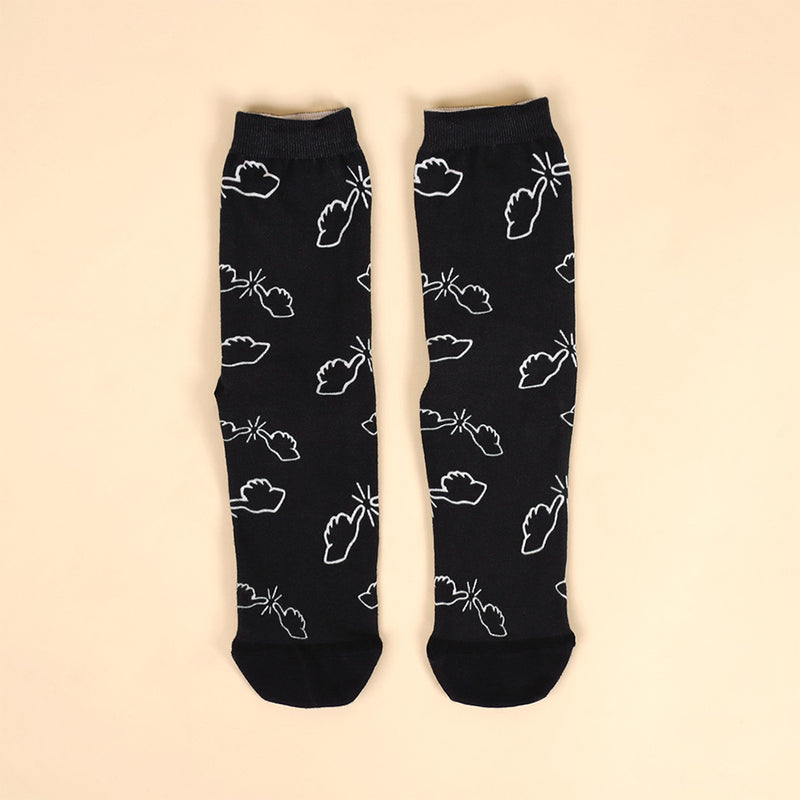 Pimple Popping Thumbs Socks