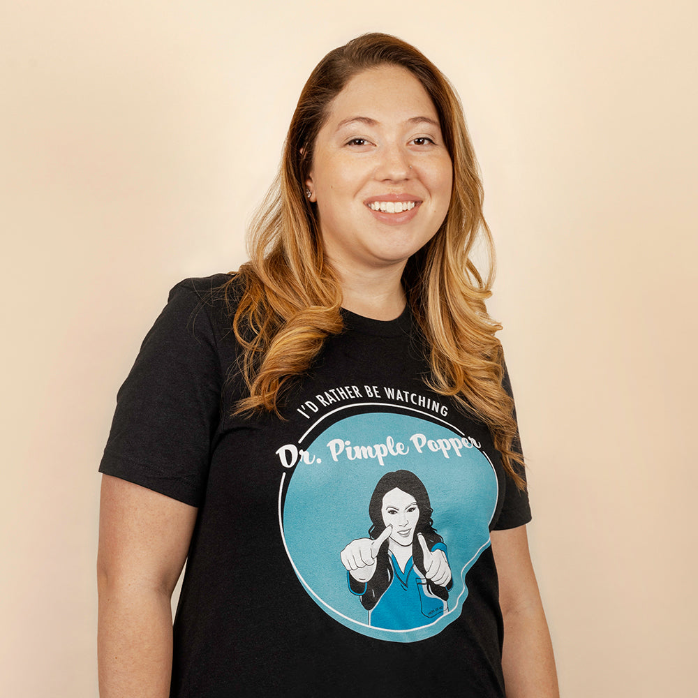 I'd Rather Be Watching Dr. Pimple Popper Unisex Tee