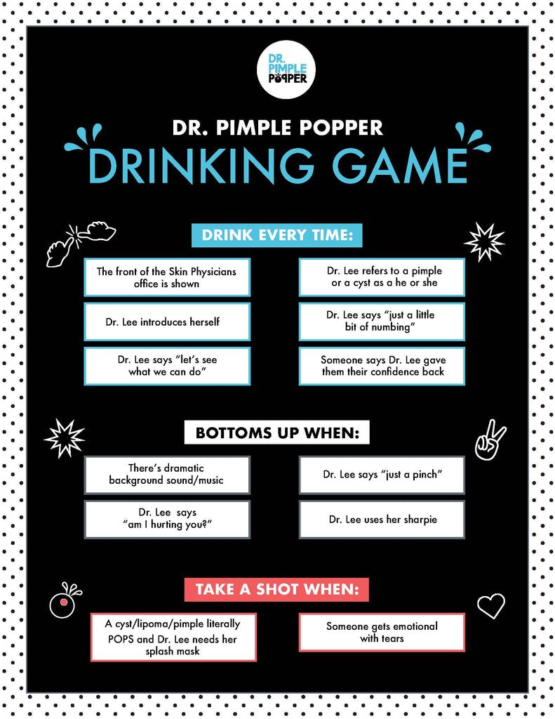 "Poppin' Pimples" Shot Glass