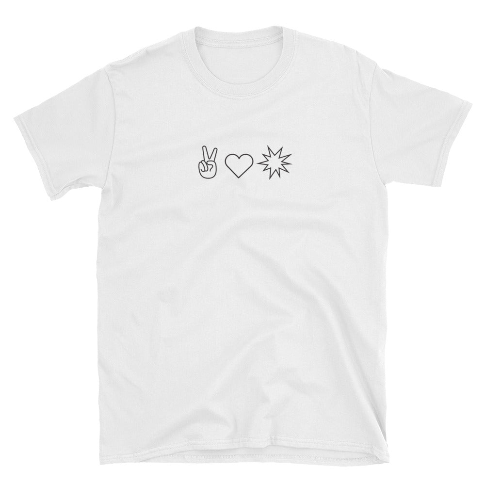 "Peace, Love, and Pops" Unisex Tee